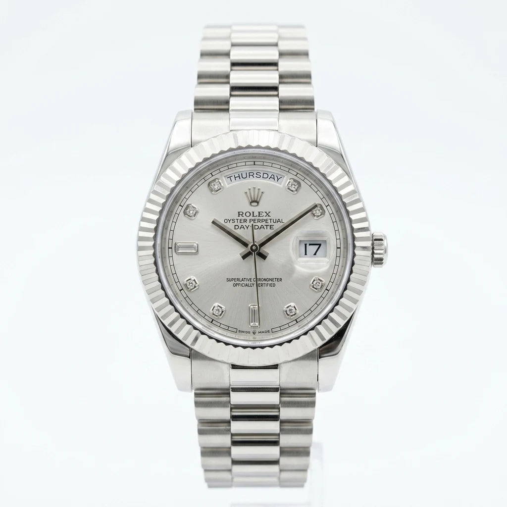 Rolex Sky-Dweller Silver Luxury Watch image 1