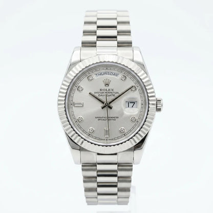Rolex Sky-Dweller Silver Luxury Watch image 1