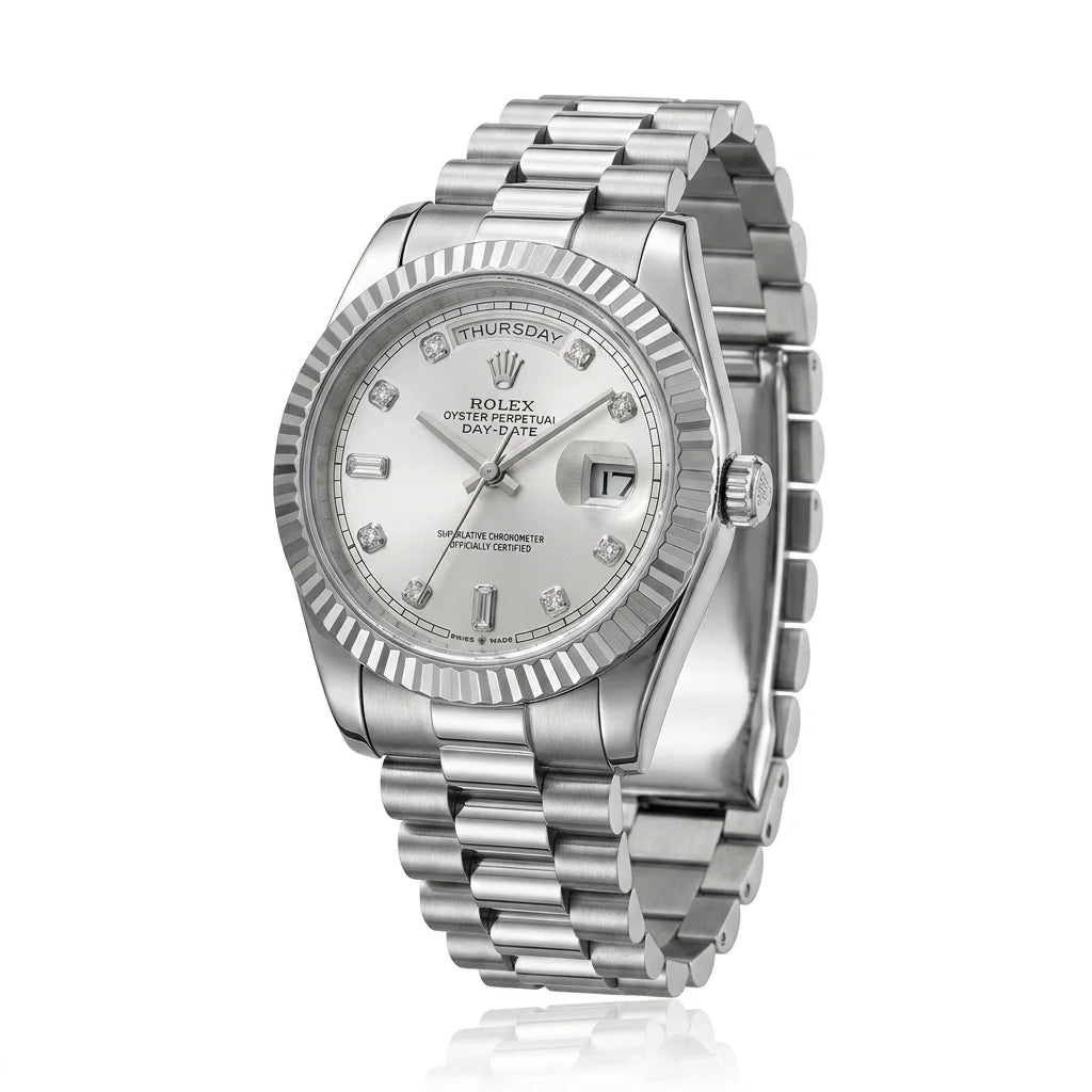 Rolex Sky-Dweller Silver Luxury Watch image 0