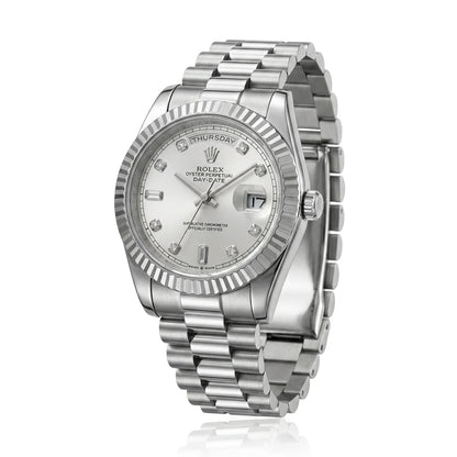 Rolex Sky-Dweller Silver Luxury Watch image 0