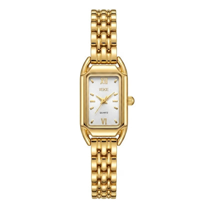 IEKE Vintage Rectangular Gold Watch for Women image 0