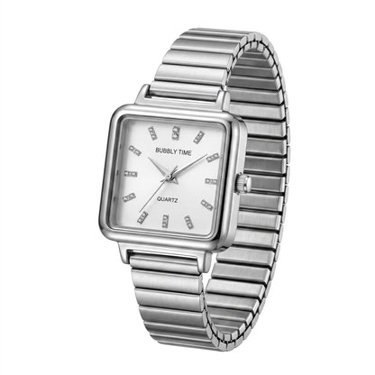 Luxury White Dial Women’s Watch image 0