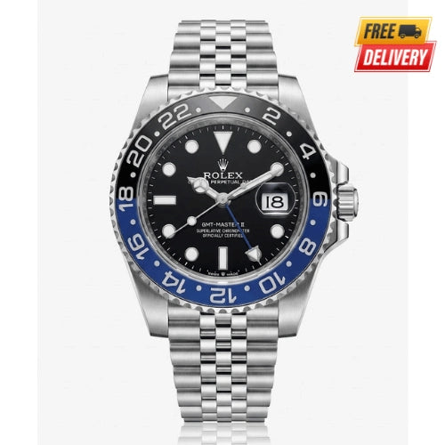 Rolex Gmt Premium Men’s Watch With Glow-in-the-Dark Hands image 0