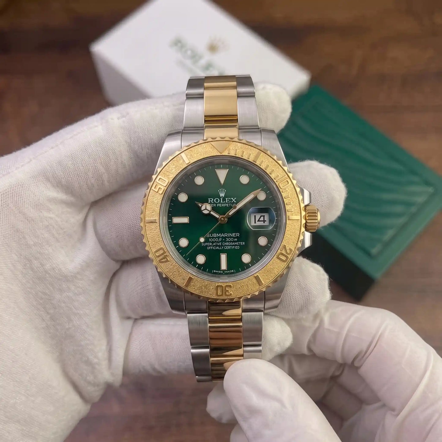 RLX Submariner Watch - Muliple Colors - Green image