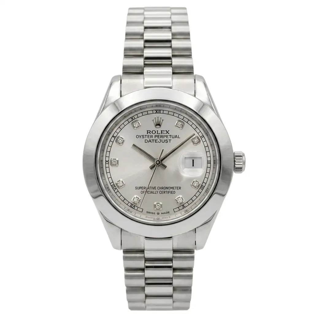 Rlx Men's Watch - Silver with White Dial image 0