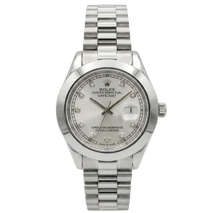 Rlx Men's Watch - Silver with White Dial image 0