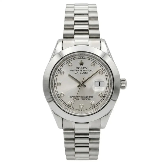 Rlx Men's Watch - Silver with White Dial image 0