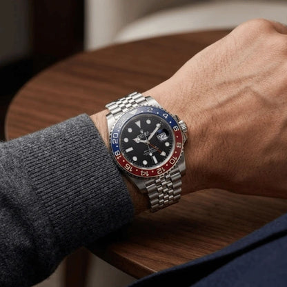 Rolex Gmt Premium Men’s Watch With Glow-in-the-Dark Hands image 2