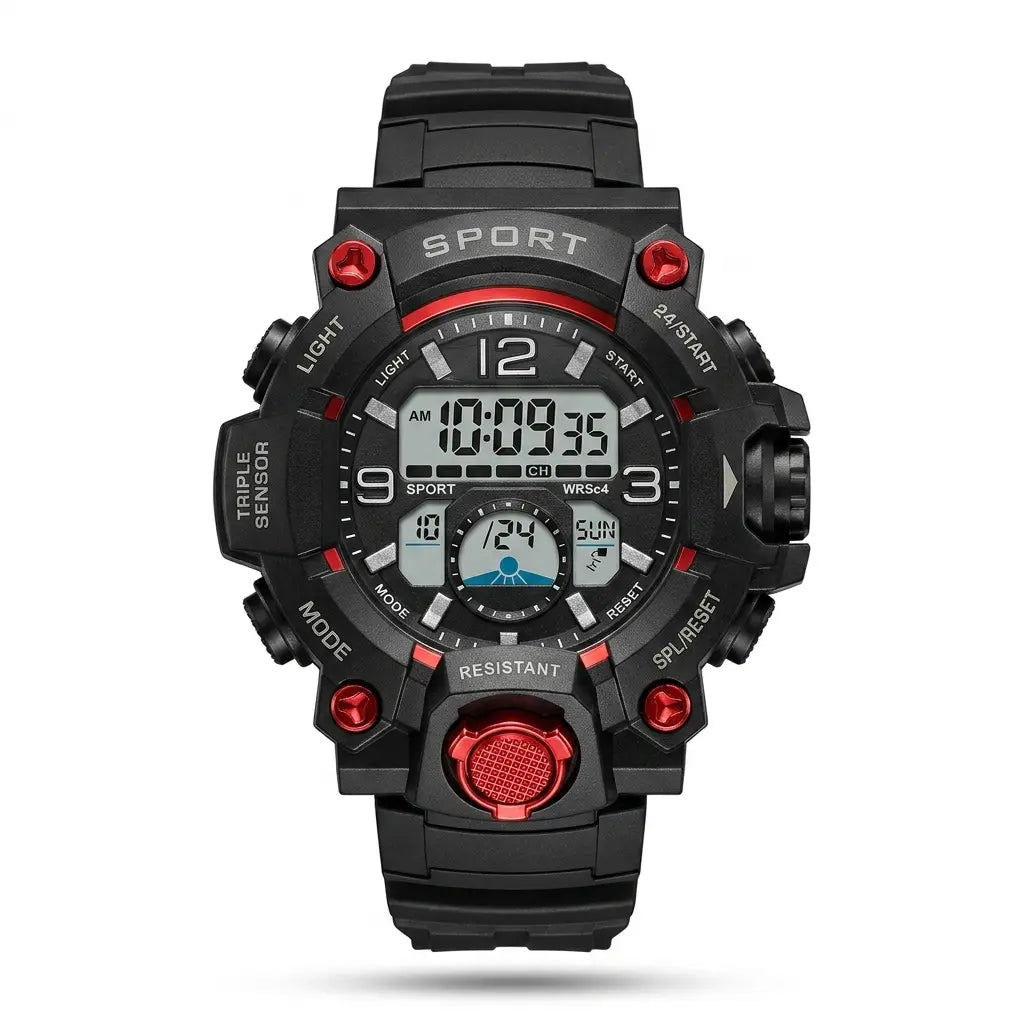 Elovant Military Style Men's Tactical Water Resistant Sports Watch image 0
