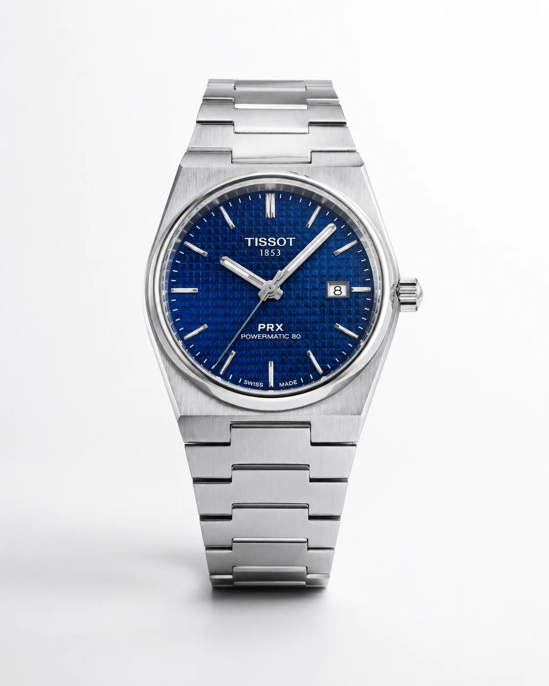 Limited Edition Tissot PRX Stainless Steel Men's Watch - Blue image