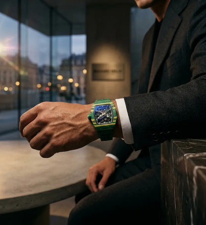 Richard Mille Skeleton Men's Luxury Watch image 7