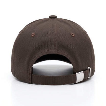 Polo Dark Brown Cap - Logo 3