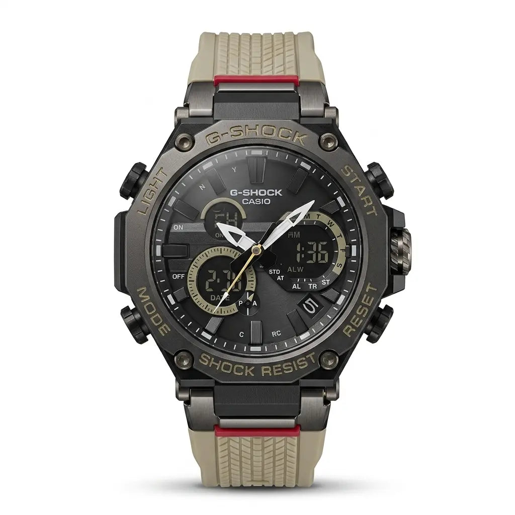 Casio G-Shock Gunmetal & Khaki Tan Edition