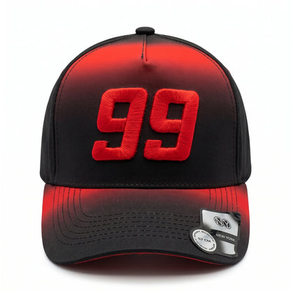 Logo 99 Cap in Red