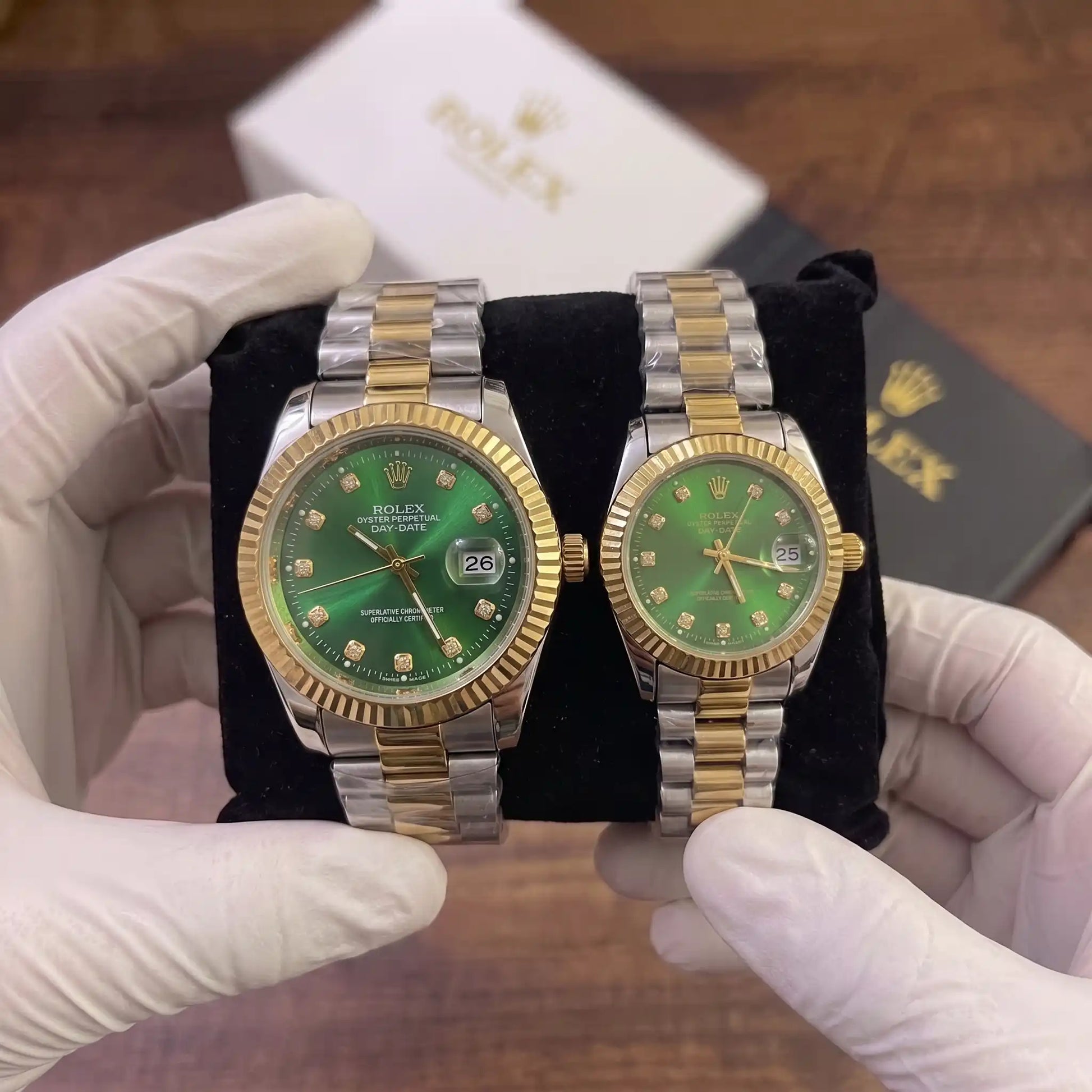 Rlx Couple Watch -  Green Dial image 0