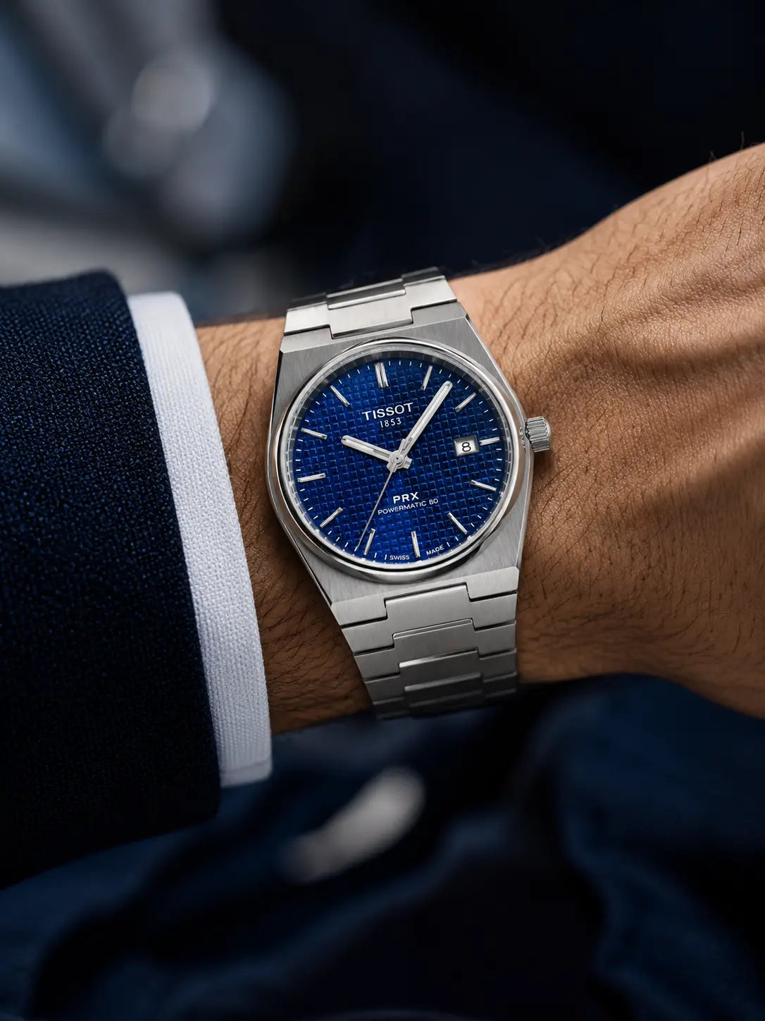 Limited Edition Tissot PRX Stainless Steel Men's Watch image 7