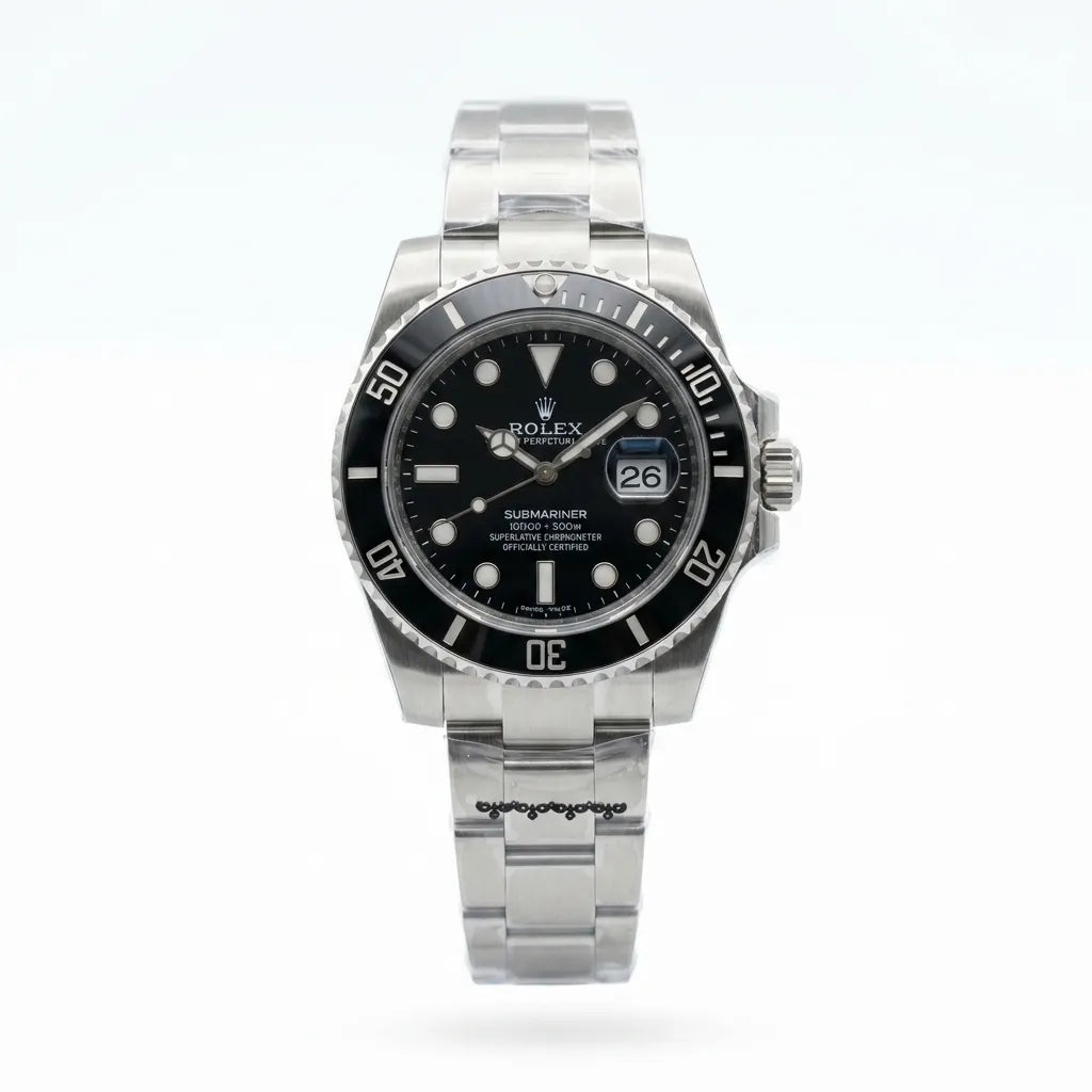 Rolex Submariner Black Dial Luxury Watch image 1