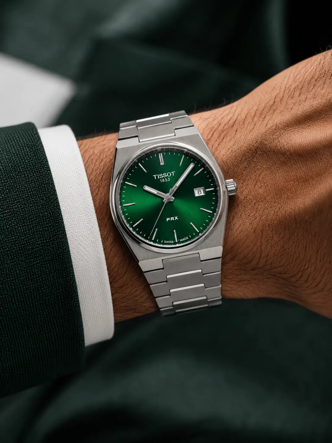 Limited Edition Tissot PRX Stainless Steel Men's Watch image 9