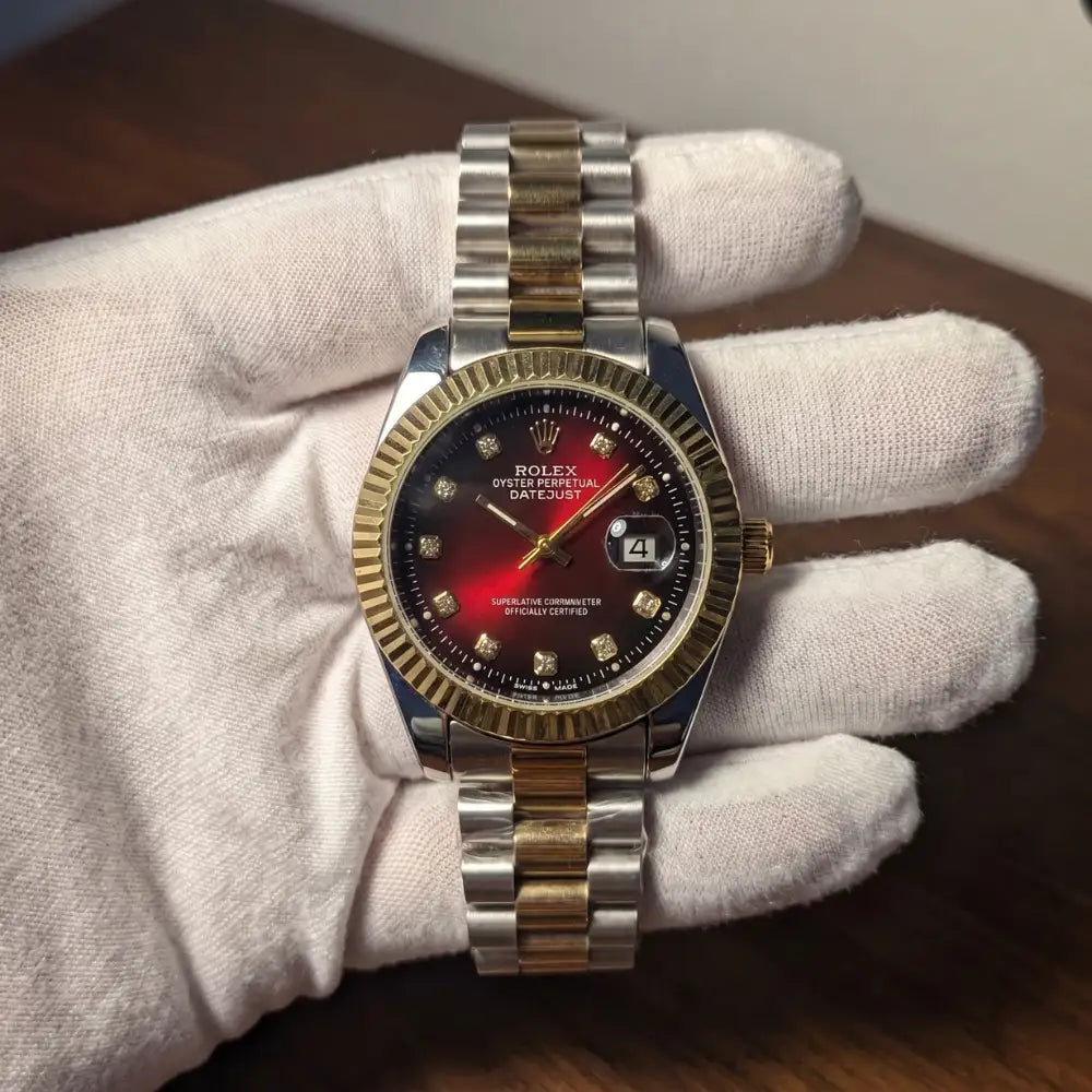 Rolex Luxury Watch in Multiple Colors - Red image